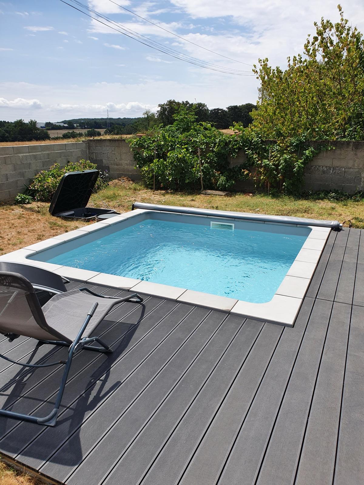 Mini-piscine 3x3 à Aussonne
