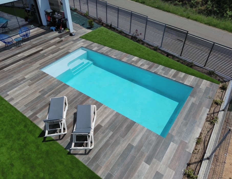 Coque piscine polyester Toulouse